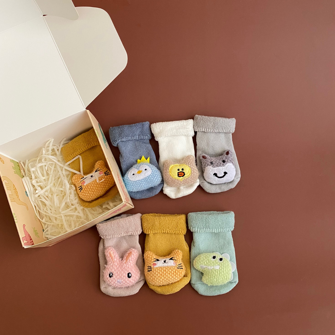 Baby Socks Pack + Free Box + Free shipping